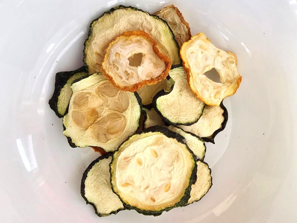 Introducing “Charlie Chips” (dehydrated&nbsp;zucchini)!